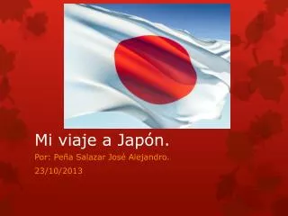 mi viaje a jap n