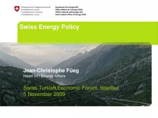 Swiss Energy Policy