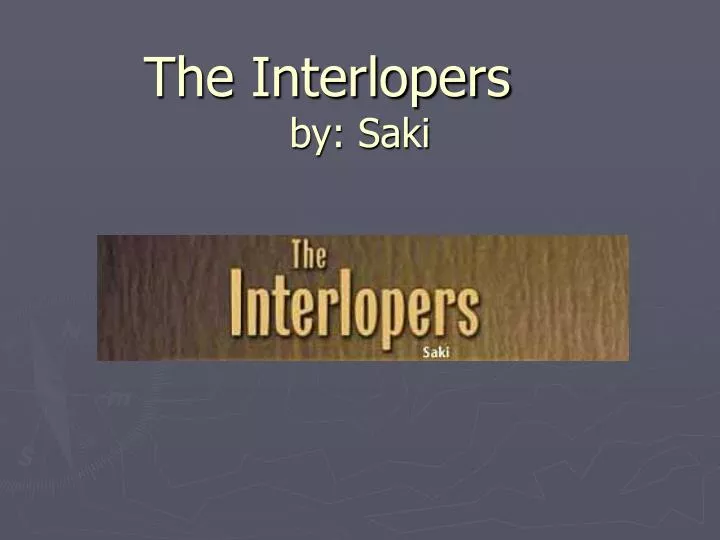 the interlopers by saki