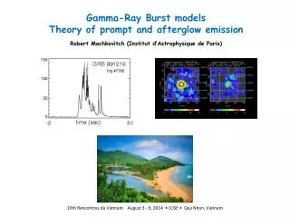 Gamma-Ray Burst models Theory of prompt and afterglow emission
