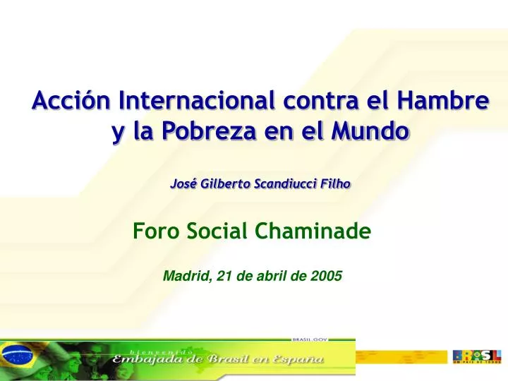 foro social chaminade madrid 21 de abril de 2005