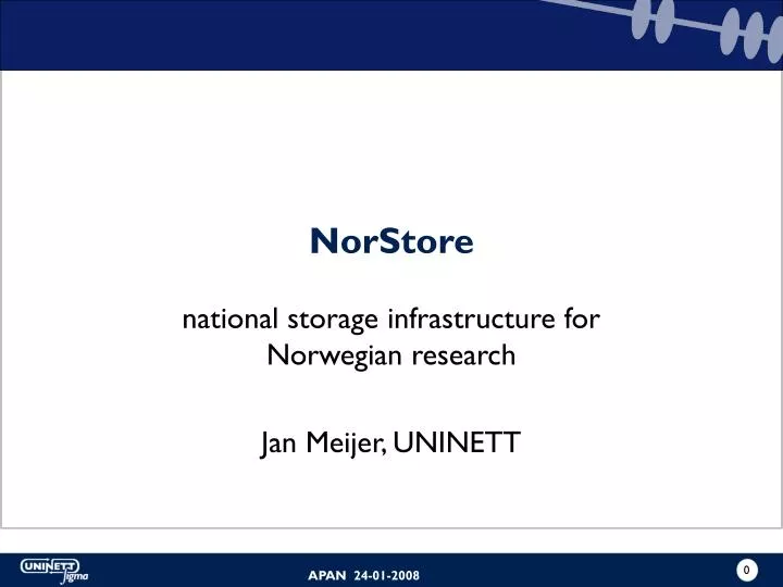 norstore