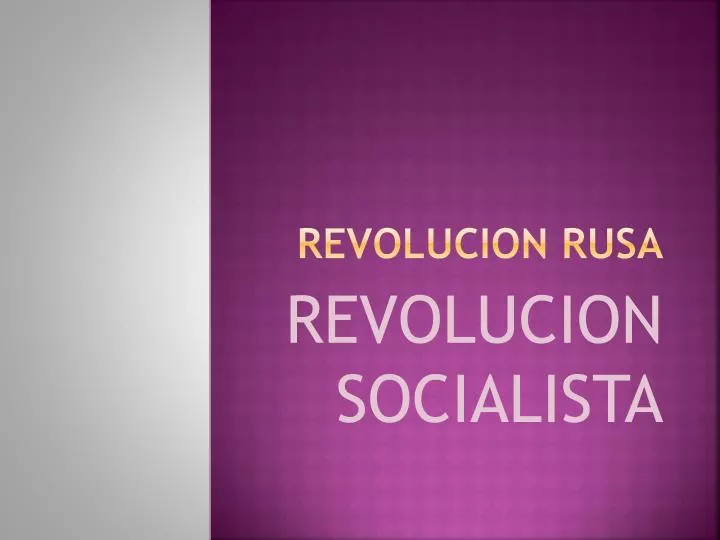 revolucion rusa