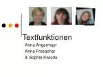 Textfunktionen - slide 1
