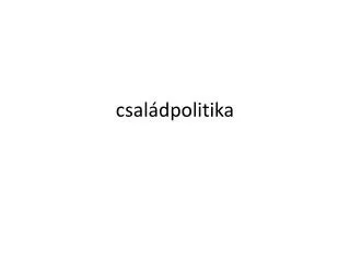 csal dpolitika