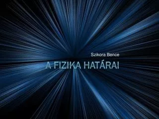 szikora bence