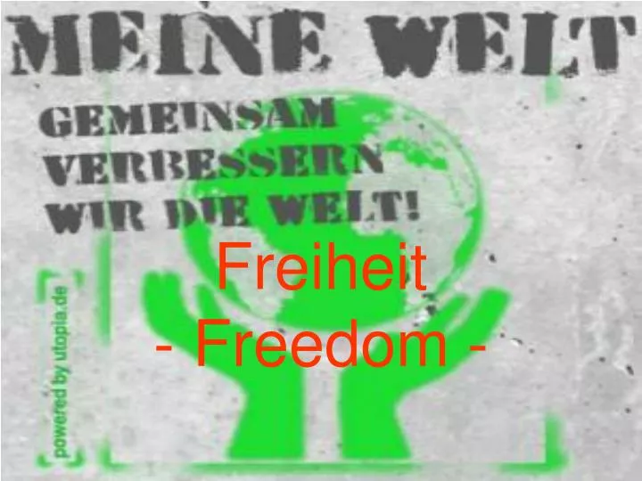 freiheit freedom