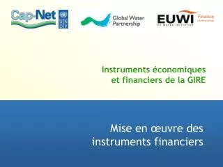instruments conomiques et financiers de la gire