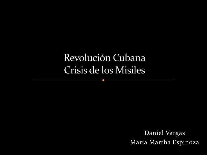 revoluci n cubana crisis de los misiles