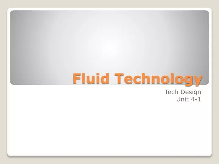 fluid technology