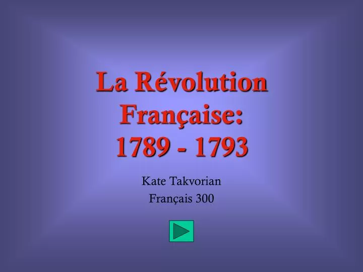 la r volution fran aise 1789 1793