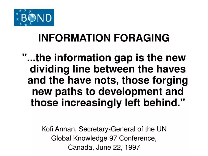 information foraging