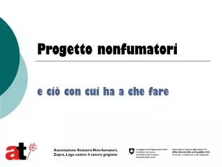 progetto nonfumatori