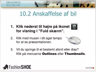 10 2 anskaffelse af bil