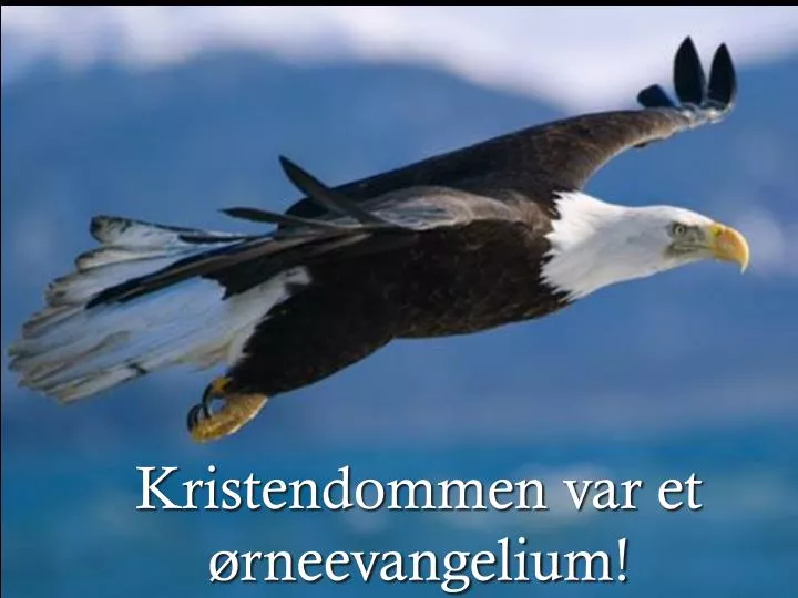 kristendommen var et rneevangelium