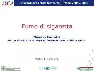 fumo di sigaretta