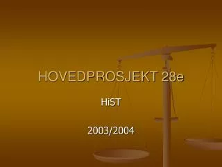 hovedprosjekt 28e