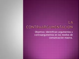 la contraargumentaci n