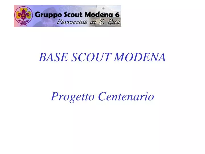 base scout modena