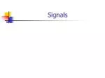 Signals - slide 1