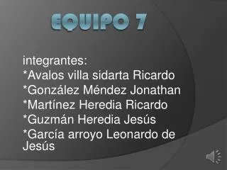 equipo 7