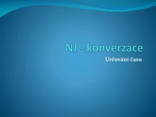 nj konverzace