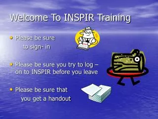 Welcome To INSPIR Training