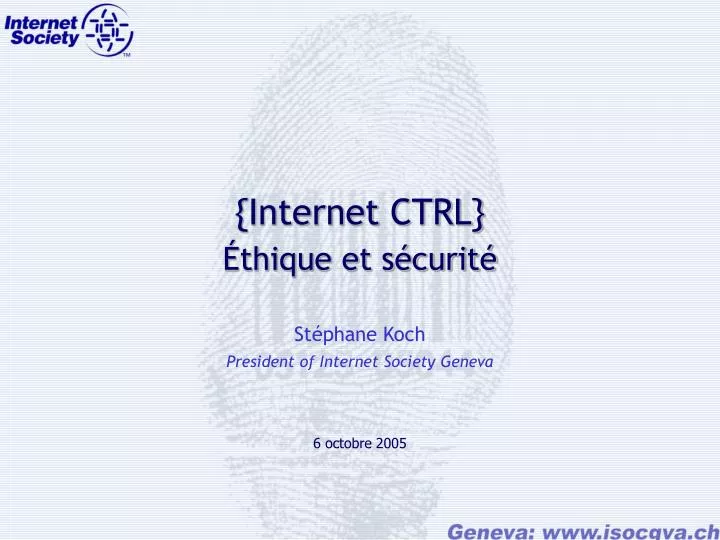 internet ctrl thique et s curit