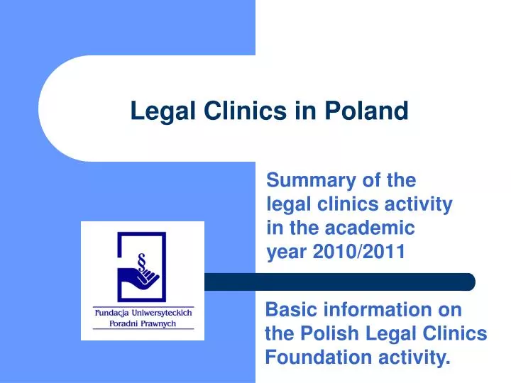 legal clinics in poland