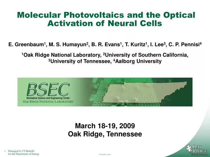 molecular photovoltaics and the optical activation of neural cells