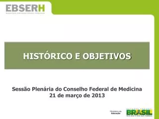 hist rico e objetivos