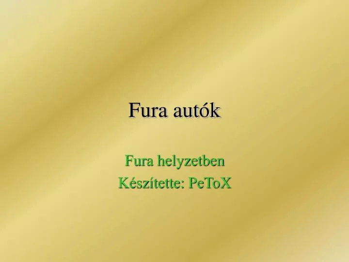 fura aut k