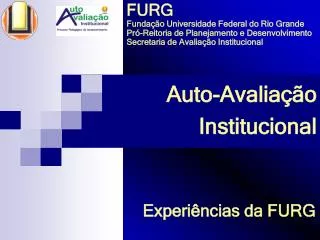 auto avalia o institucional