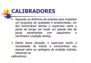 calibradores