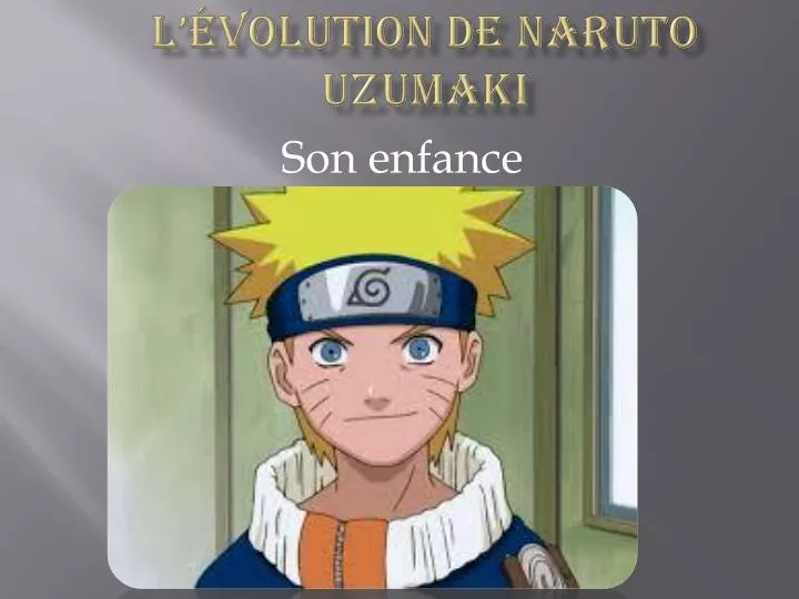 l volution de naruto uzumaki