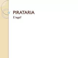 pirataria