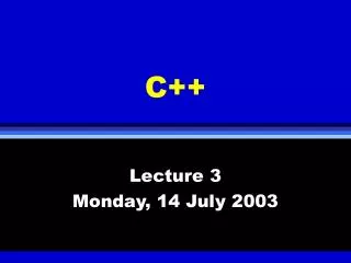 C++