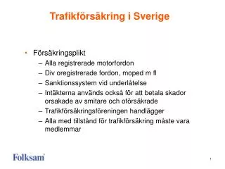trafikf rs kring i sverige