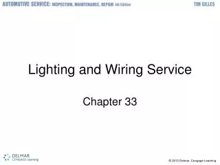 Lighting and Wiring Service