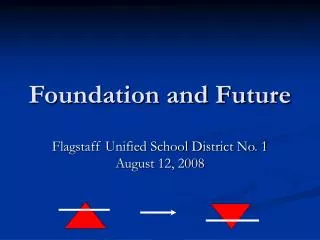 Foundation and Future