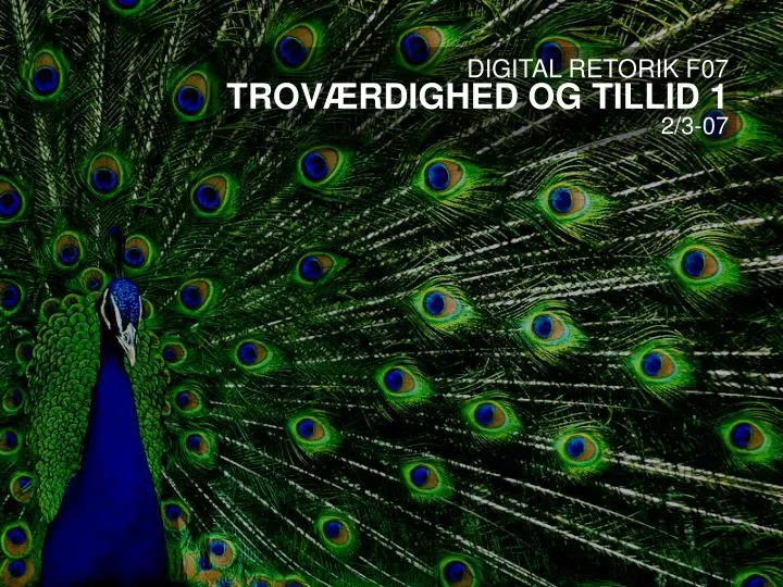 digital retorik f07 trov rdighed og tillid 1 2 3 07