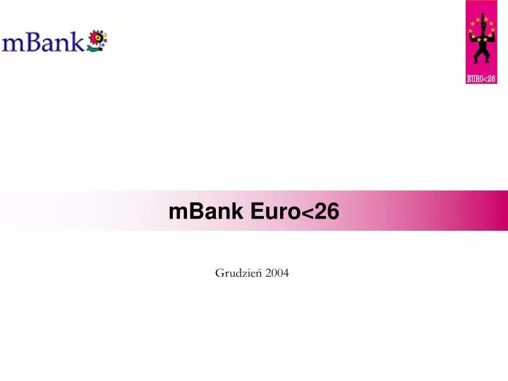mbank euro 26