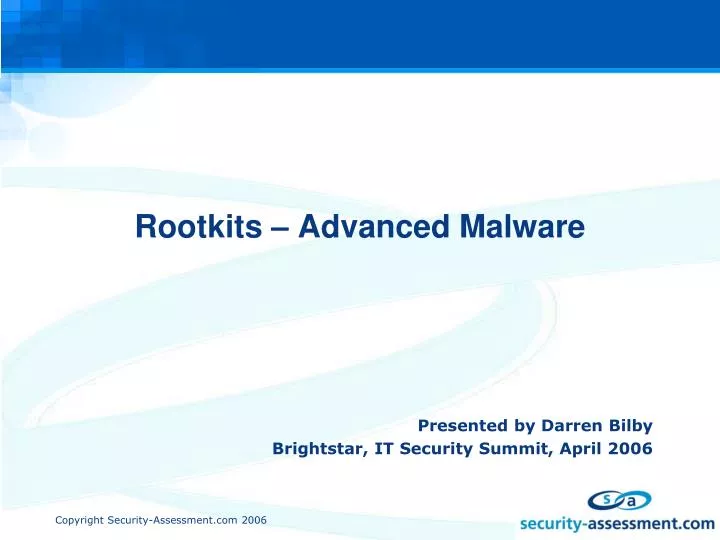 rootkits advanced malware