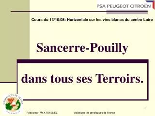 sancerre pouilly dans tous ses terroirs