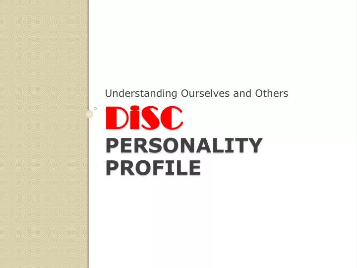 disc personality profile