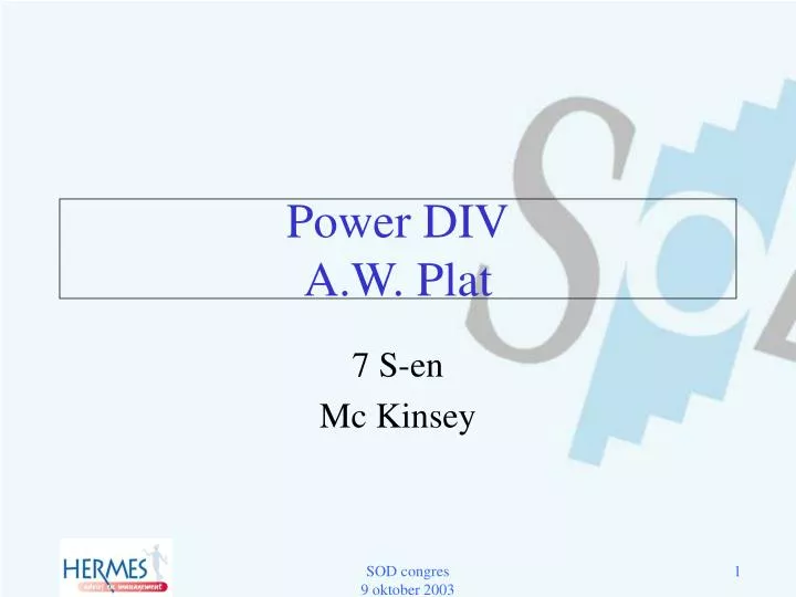 power div a w plat