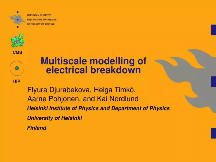 flyura djurabekova helga timk aarne pohjonen and kai nordlund