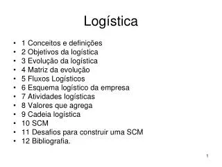 log stica