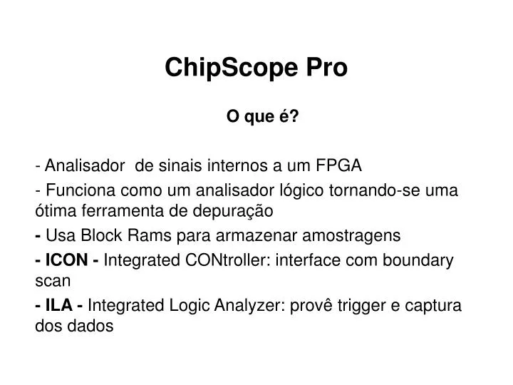 chipscope pro