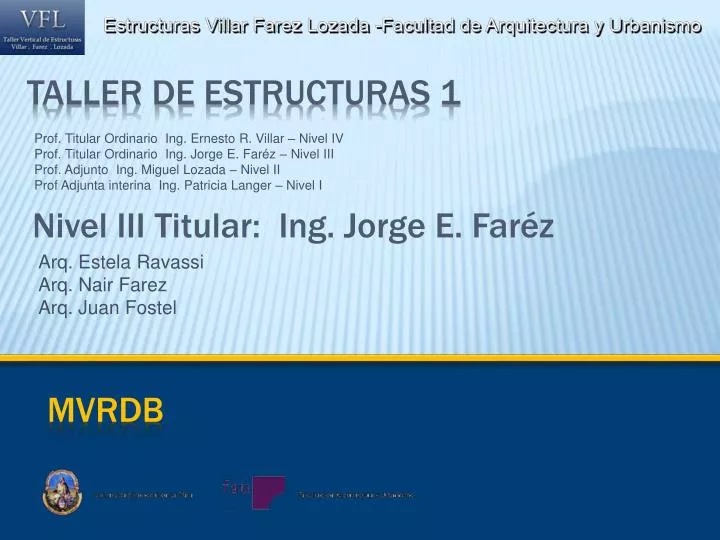 taller de estructuras 1